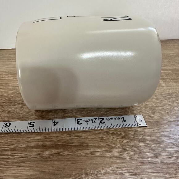 Rae Dunn Artisan LIFE IN FULL BLOOM Spring Big Coffee Tea Mug Purple Inside - Picture 7 of 9